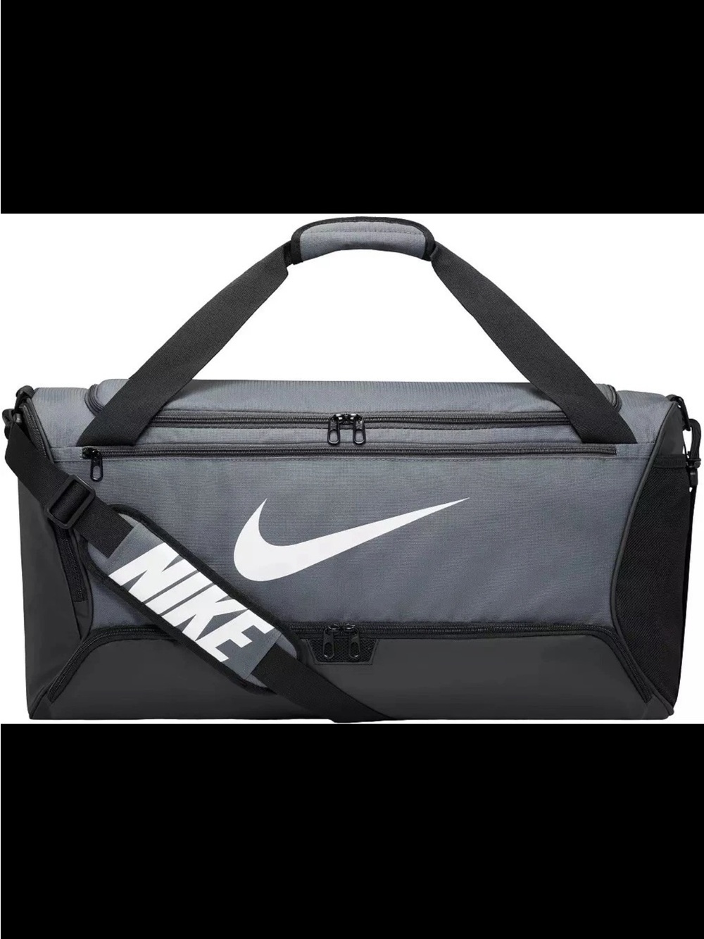 Nike training travel new Black and Gray Duffel Bag